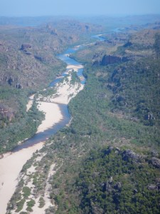 East Alligator River from the air